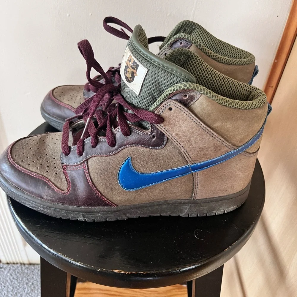 2006 Nike Dunk High Premium - Army Olive - Picture 5 of 10